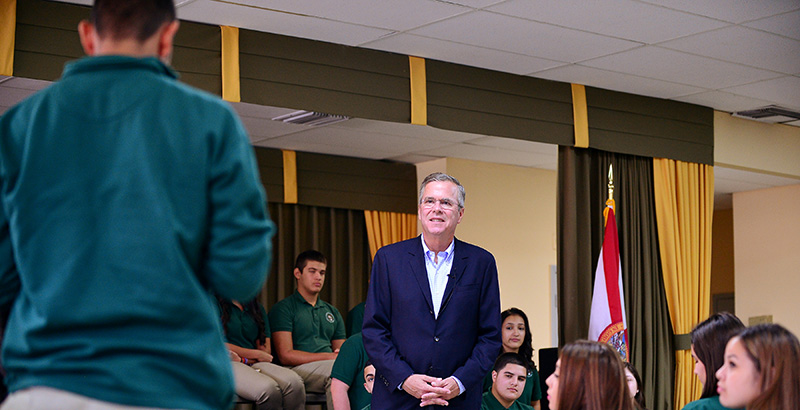Bush says reforms in FL are working