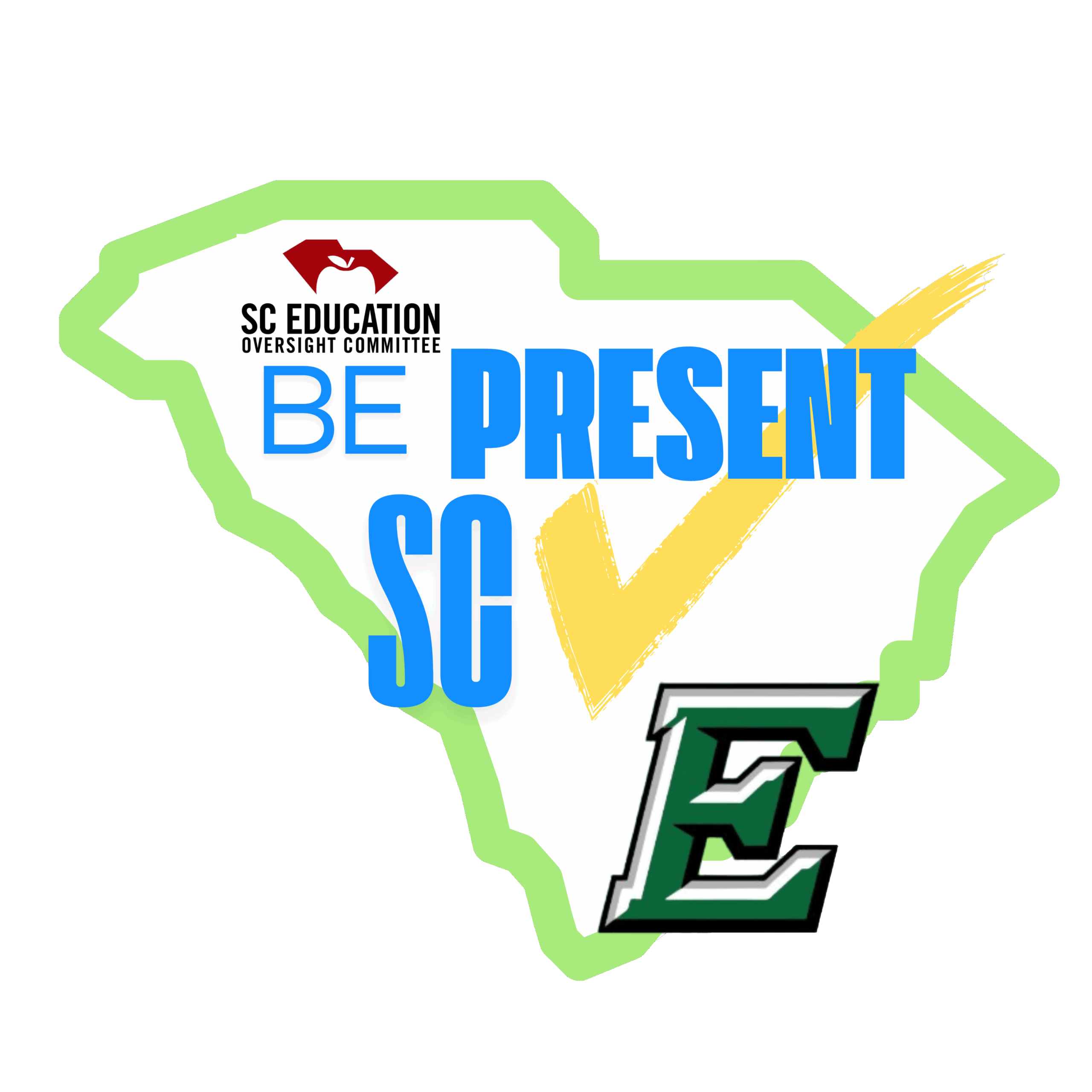 Easely High School Badge